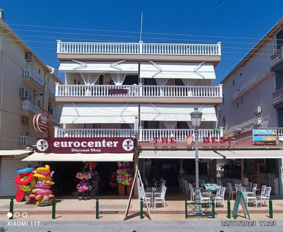 Paralía Sea Side Villa Economou מראה חיצוני תמונה