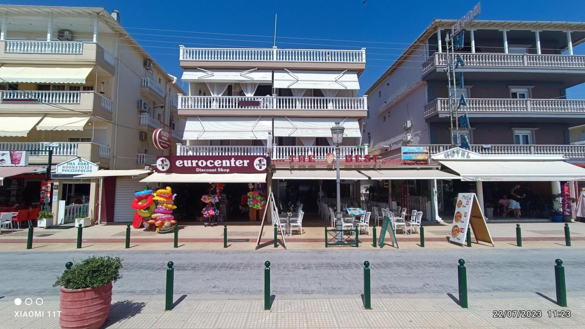 Paralía Sea Side Villa Economou מראה חיצוני תמונה