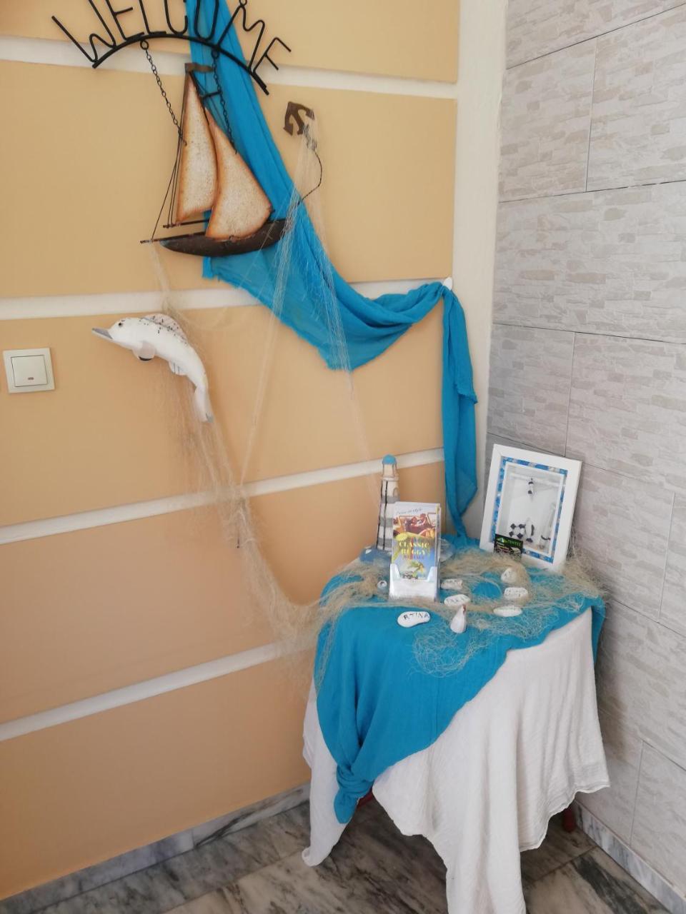 Paralía Sea Side Villa Economou מראה חיצוני תמונה