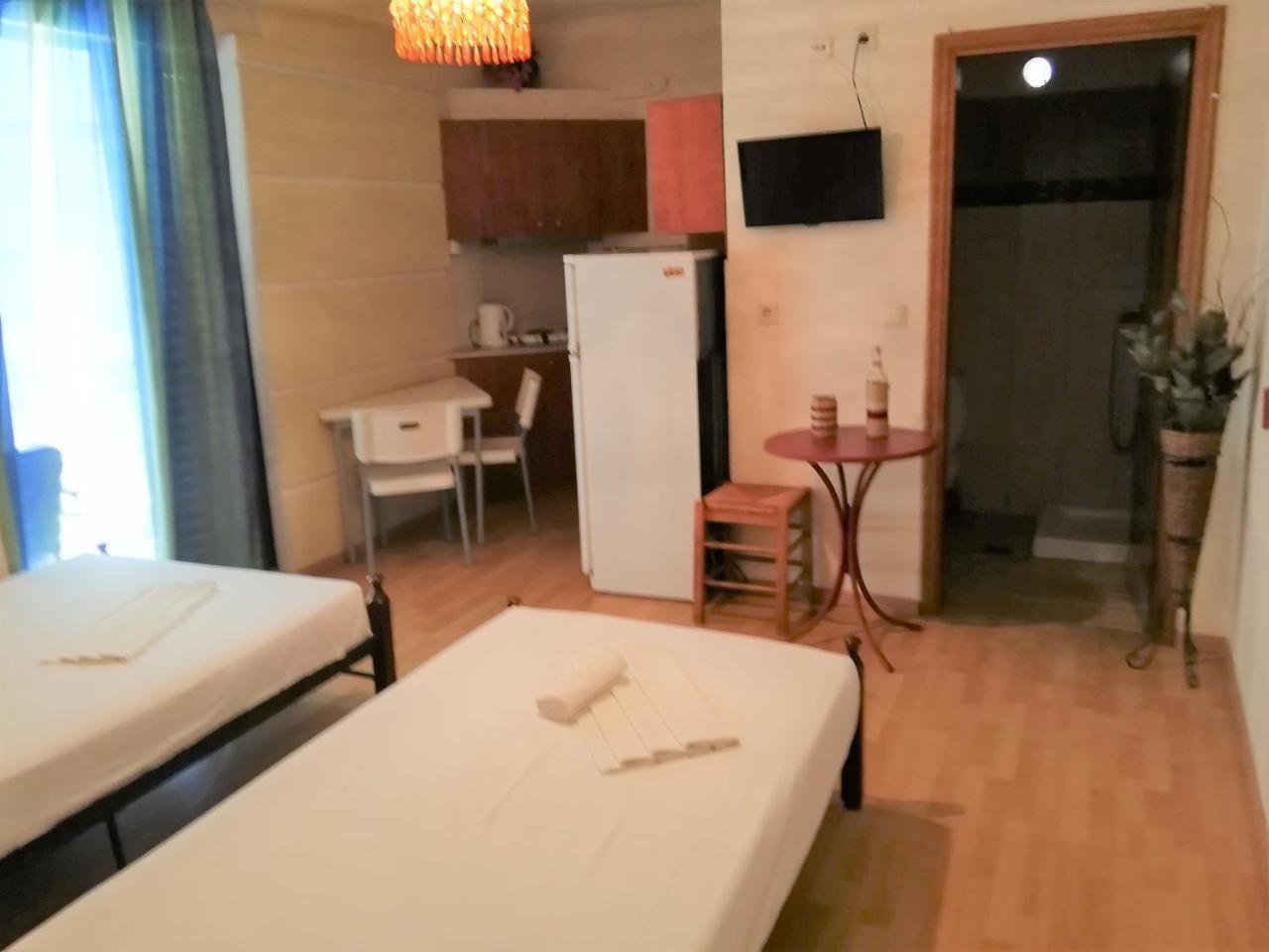 Paralía Sea Side Villa Economou מראה חיצוני תמונה