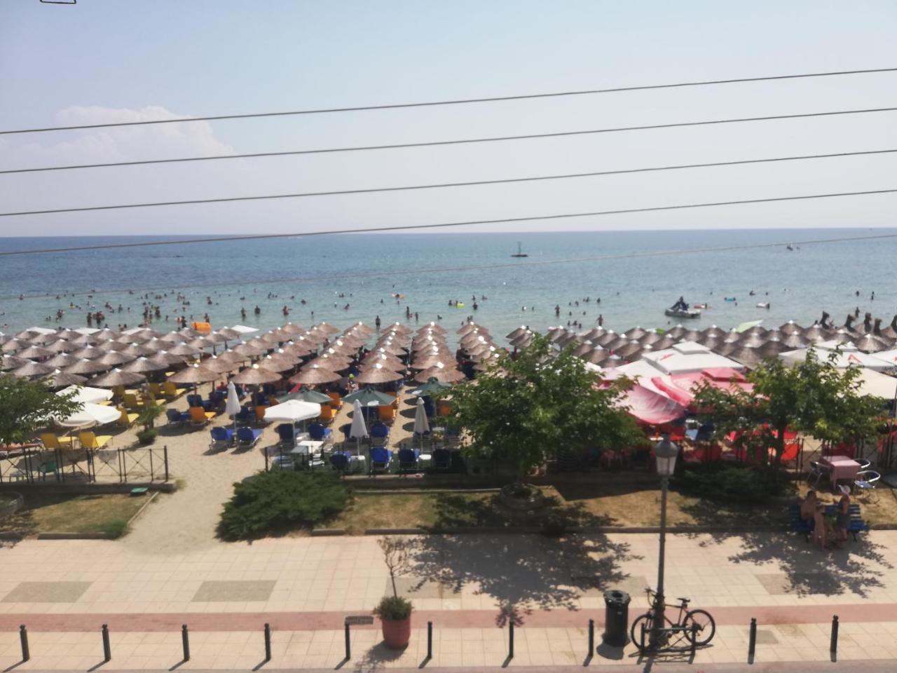 Paralía Sea Side Villa Economou מראה חיצוני תמונה