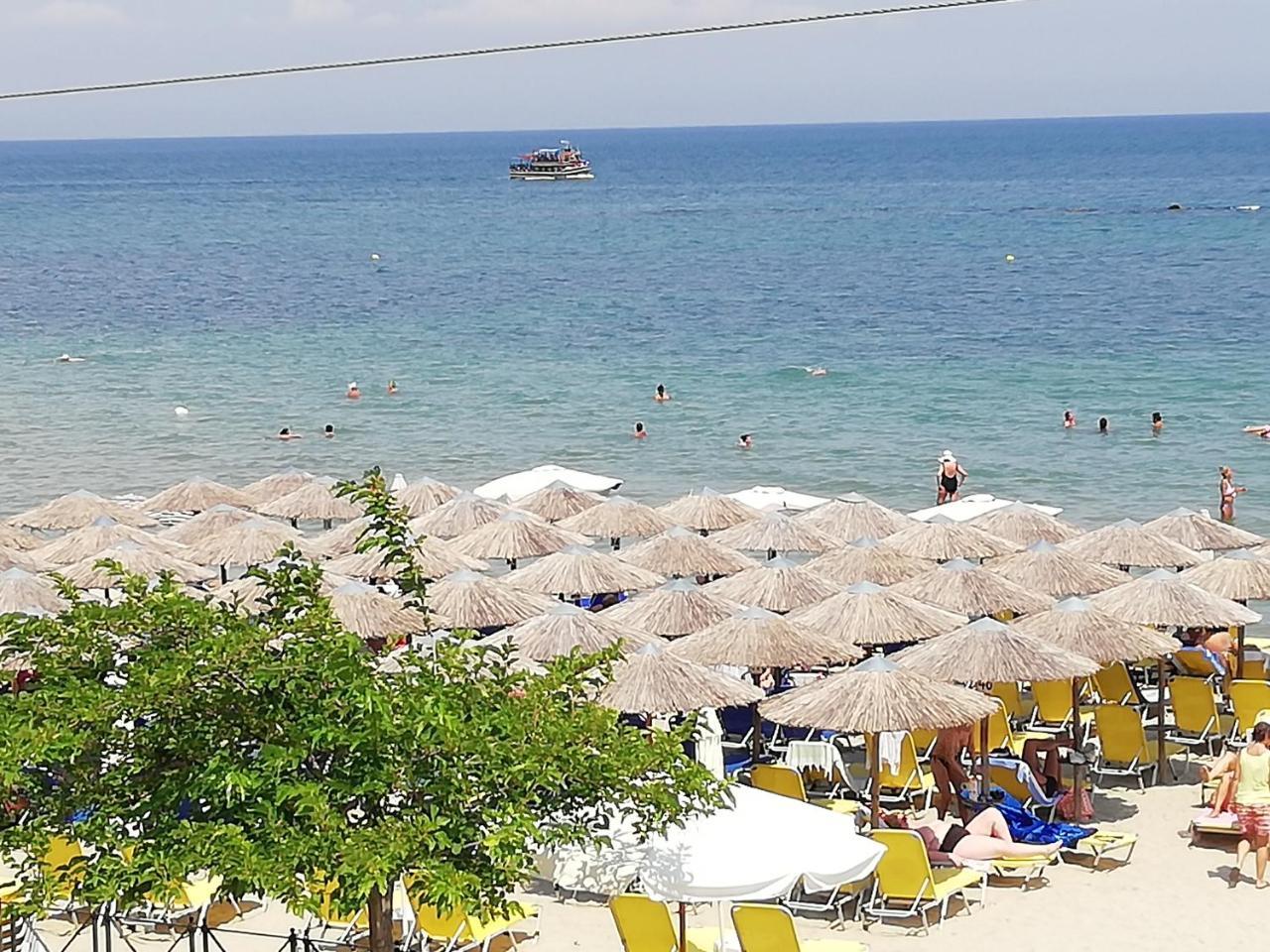 Paralía Sea Side Villa Economou מראה חיצוני תמונה