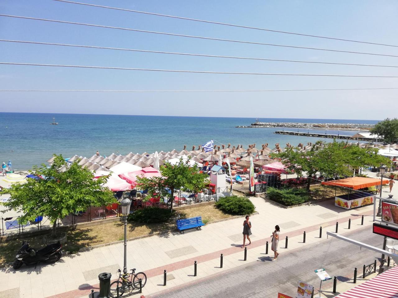 Paralía Sea Side Villa Economou מראה חיצוני תמונה
