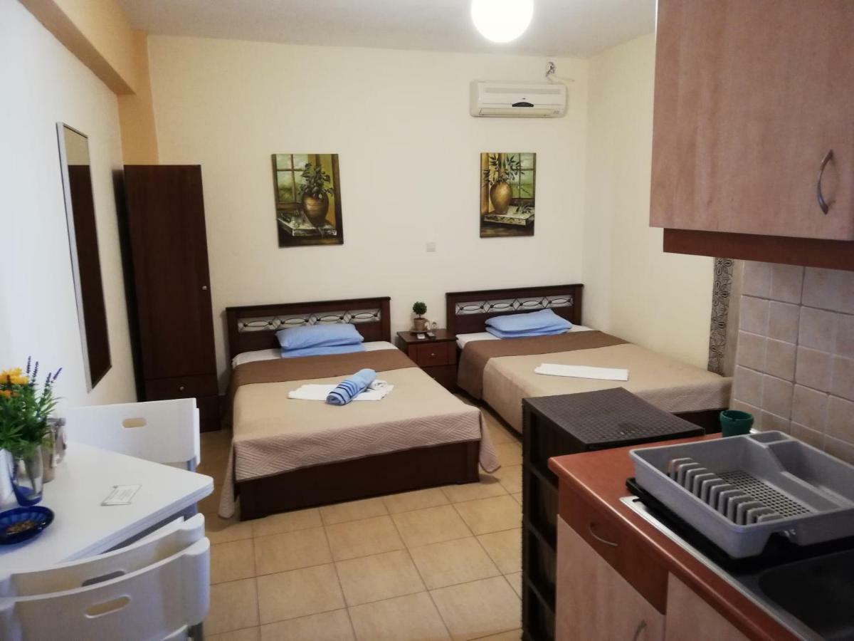 Paralía Sea Side Villa Economou מראה חיצוני תמונה