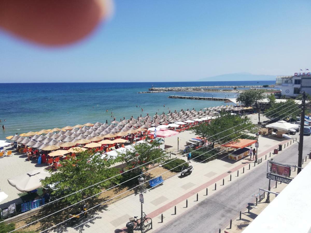 Paralía Sea Side Villa Economou מראה חיצוני תמונה